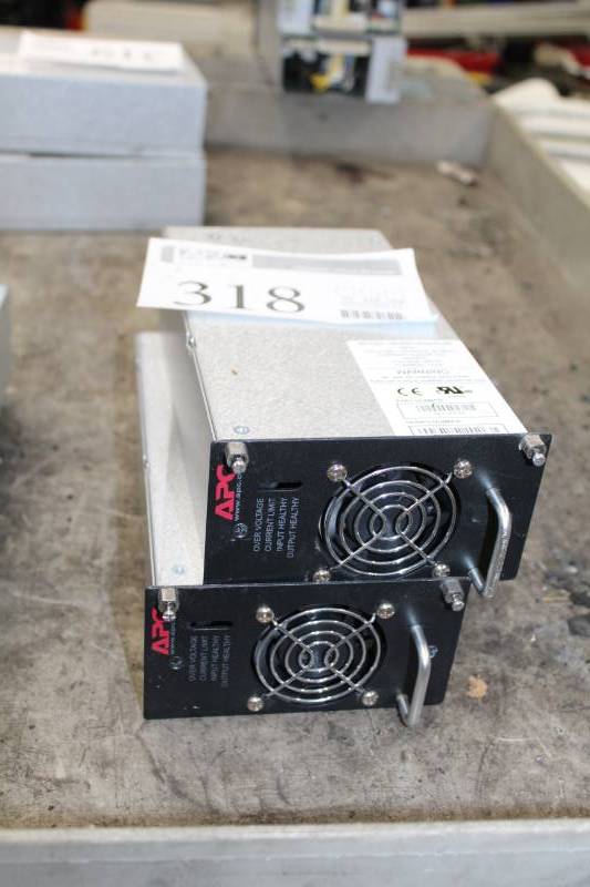 lot 318 image: APC GES501W48V0180 W920-0082 920-0082B DC Rectifier ACRD100-201 Power Supply 500W
