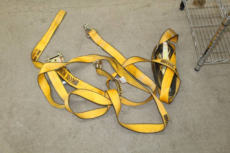 lot 419 image: Nylon Strap Tie-downs