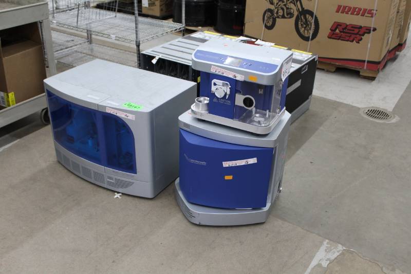 lot 305 image: ABI Solid EZ Bead System Automated PCR Amplifier ENRICHER Genetic Sequencing