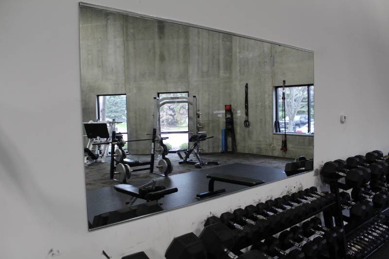 lot 372 image: Wall-Mount Mirror