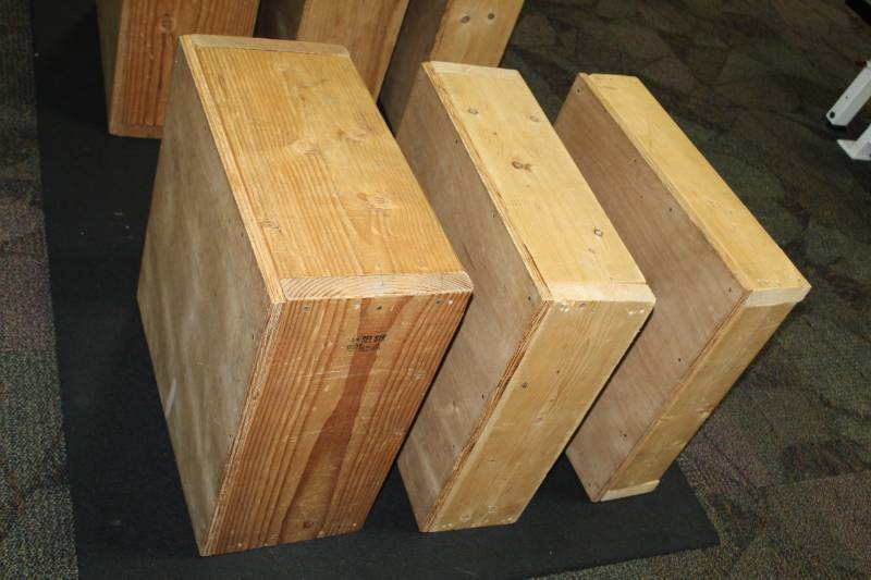 lot 380 image: Custom Made Jump Boxes