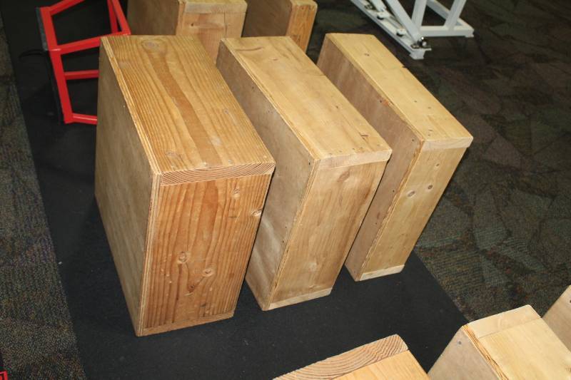 lot 381 image: Custom Made Jump Boxes