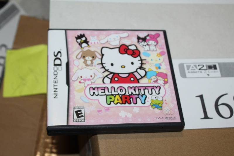 lot 168 image: Nintendo DS Hello Kitty Party Game Cartridge