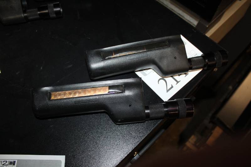 lot 57 image: Laser Products Corp. Remington 870 Shotgun Fore-end Gun-Mount Flashlights