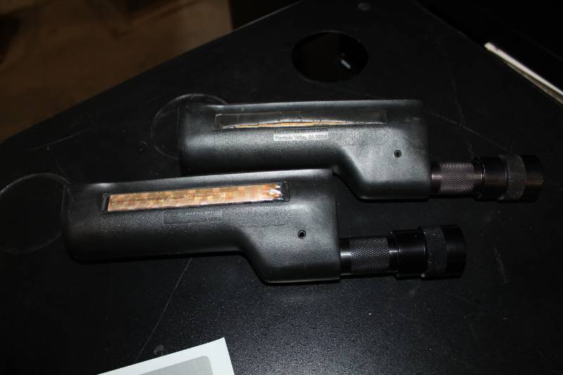 lot 58 image: Laser Products Corp. Remington 870 Shotgun Fore-end Gun-Mount Flashlights