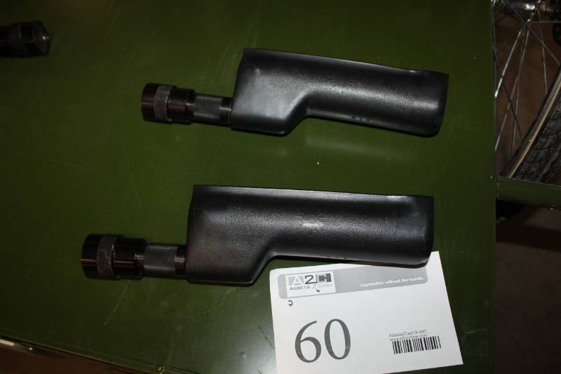 lot 60 image: Laser Products Corp. Remington 870 Shotgun Fore-end Gun-Mount Flashlights