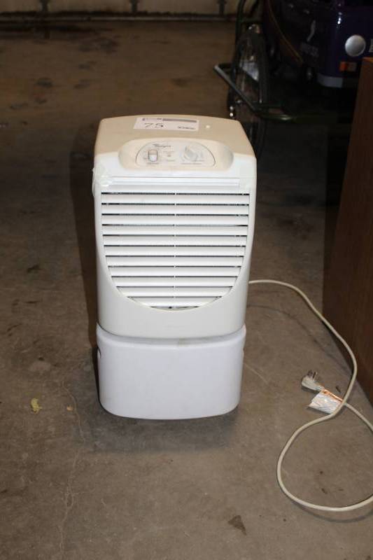 lot 75 image: Whirlpool 2-Speed Dehumidifer
