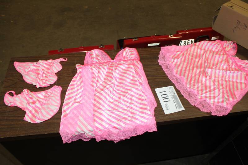 lot 100 image: Victorias Secret Womens Panties, Bra Top Sets