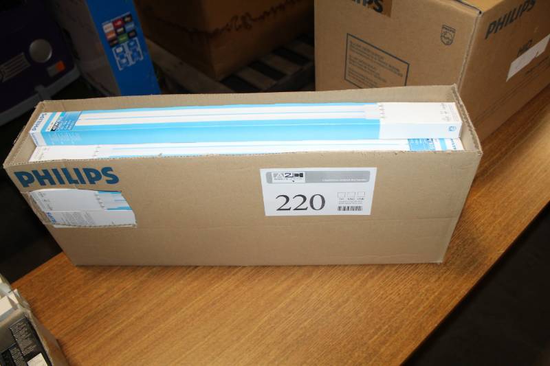 lot 220 image: Philips Compact Fluorescent Lamps