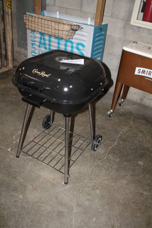 lot 112 image: Crown Royal Charcoal Grill