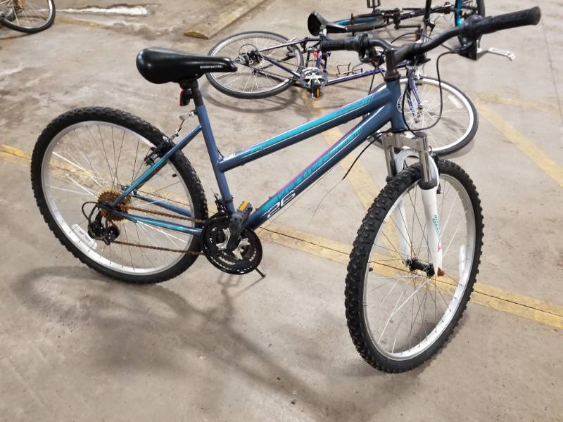 blue roadmaster bike