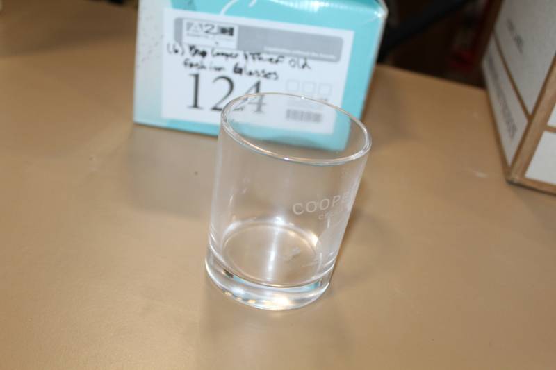 lot 124 image: Cooper and Thief Cellarmasters Old Fashioned Glasses