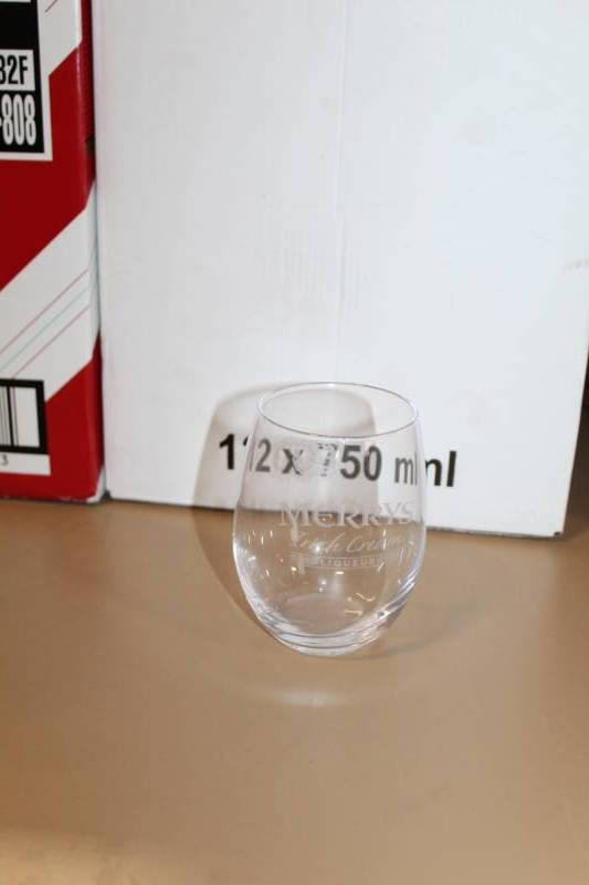 lot 140 image: Merrys Irish Cream Low Ball Glasses