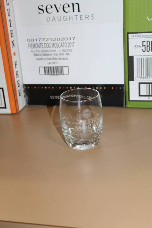lot 144 image: Glen Moray Single Malt Scotch Low Ball Glasses