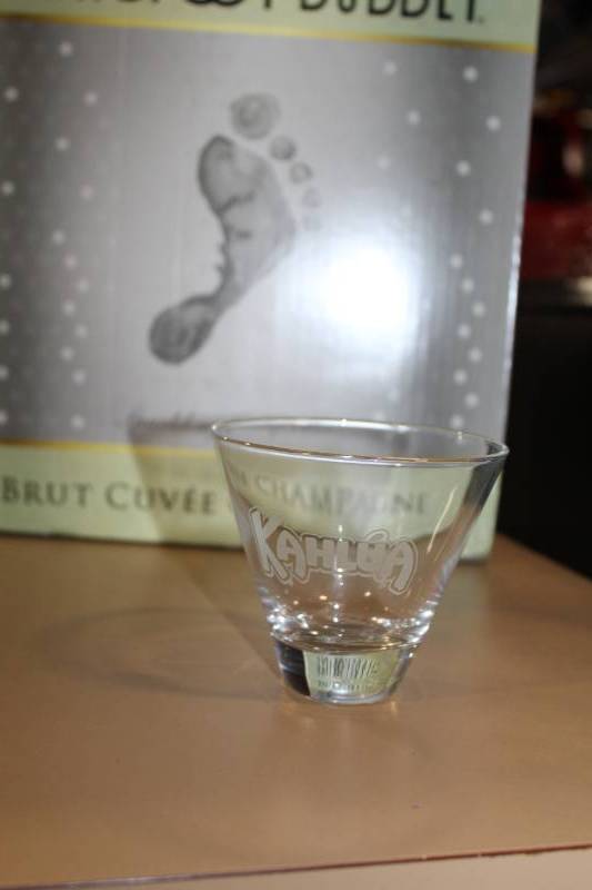 lot 145 image: Kahlua Cosmo Glasses