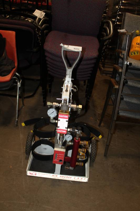 lot 12 image: 1998 Super Can Industries, Inc. Air Source C.A.R.T. Continuous Air Resource Transport Cart