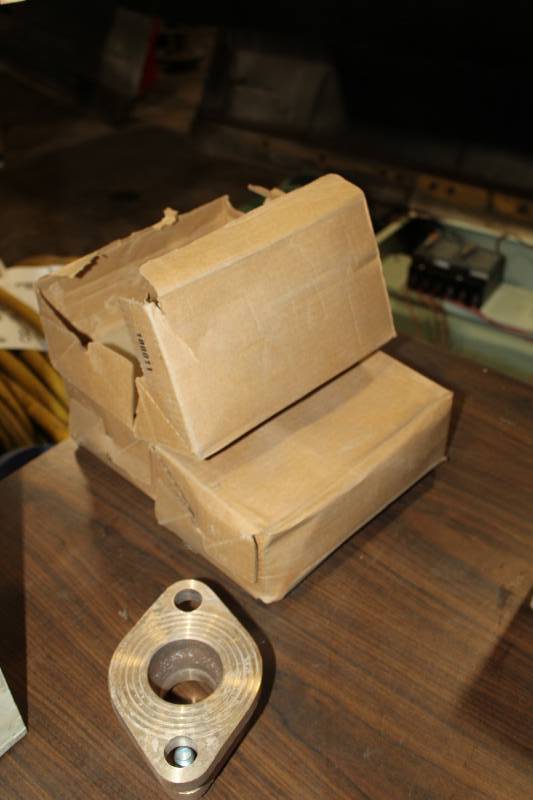 lot 185 image: Ford A67 Meter Adaptors 1.5-inch Flanged To 2-inch Fittings with Bolts