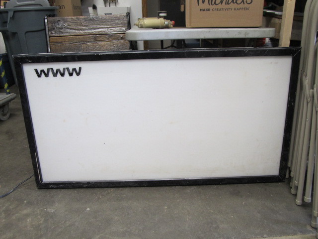 Large Commercial Lighted Signboard