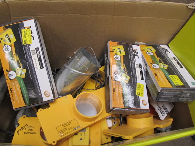 Large Lot of IVAC Pro System Switches Blast Gates etc