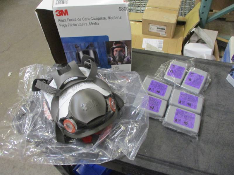 3M Fullface Resp&Filters