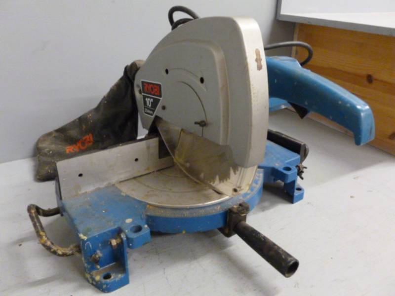 lot 10 image: Ryobi Miter Saw