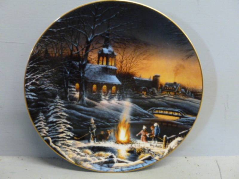 lot 65 image: Terry Redlin Plate Decoration