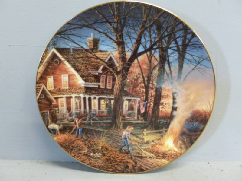 lot 66 image: Terry Redlin Plate Decoration