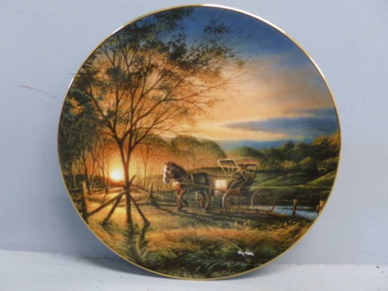 lot 67 image: Terry Redlin Plate Decoration