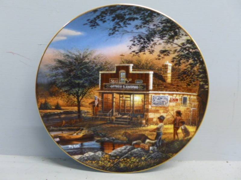 lot 68 image: Terry Redlin Plate Decoration