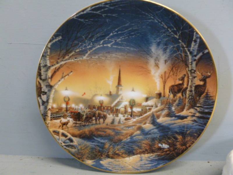 lot 78 image: Terry Redlin Plate Decoration