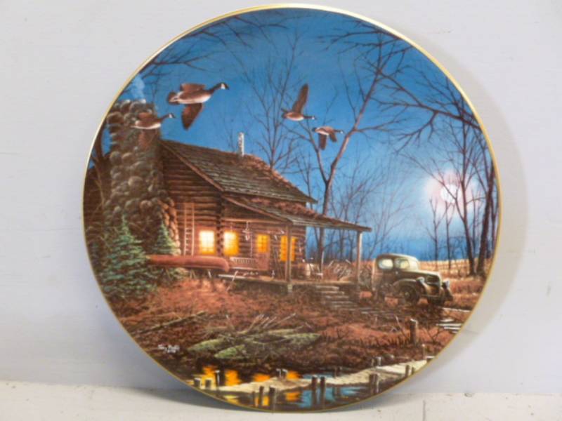lot 81 image: Terry Redlin Plate Decoration