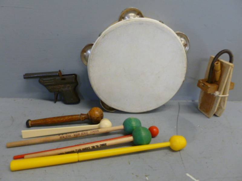 lot 103 image: Vintage Tambourine