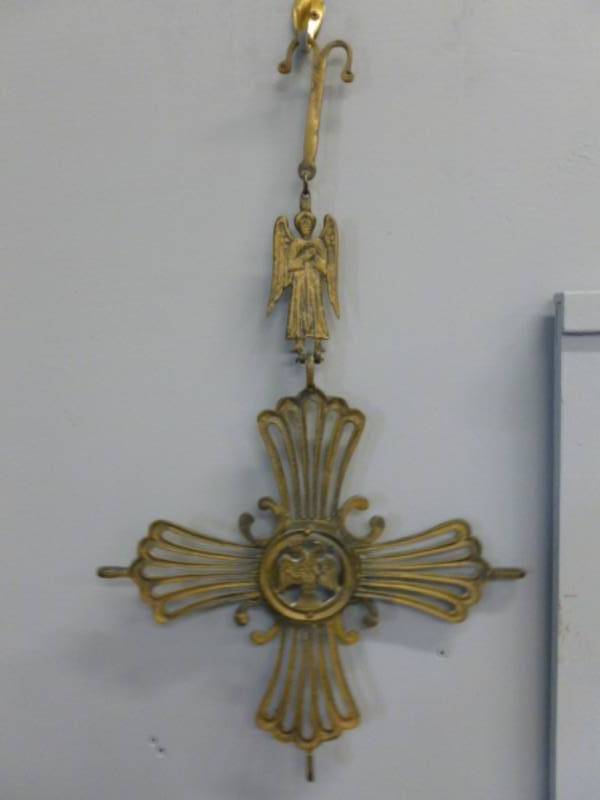lot 117 image: Cast Brass Decoration