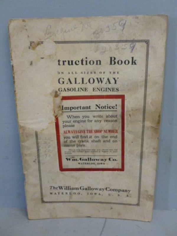 lot 179 image: Vintage Manual