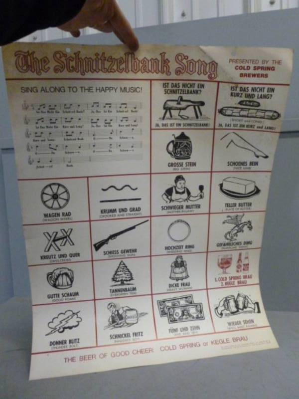 lot 187 image: Vintage Cold Spring Brewing Co