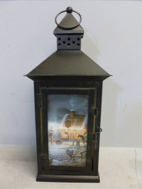 lot 204 image: Terry Redlin Lantern