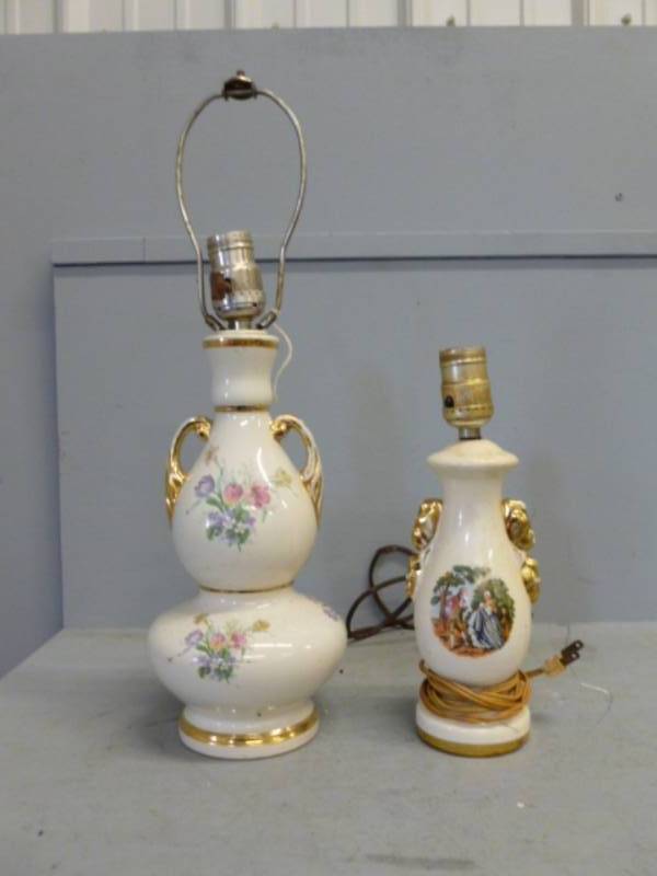 lot 229 image: Vintage Lamps