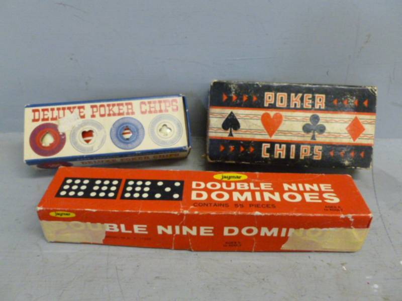 lot 234 image: Vintage Poker Chip Set