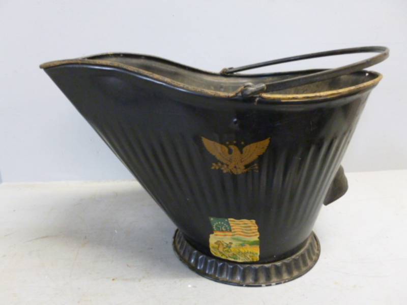 lot 256 image: Vintage Coal Bucket