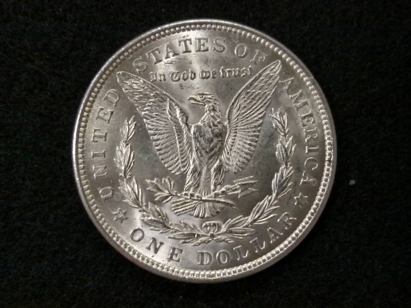 lot 9 image: 1921 Morgan Silver Dollar...