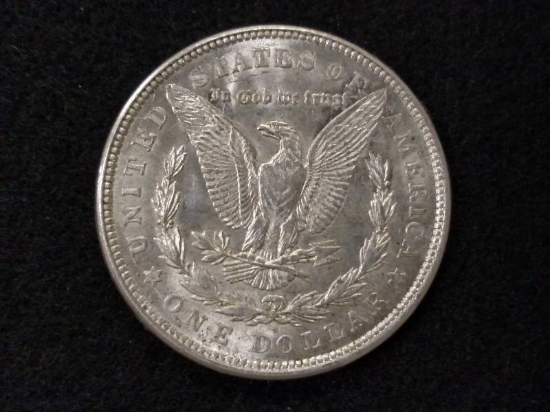 lot 20 image: 1921 D Morgan Silver Dollar...