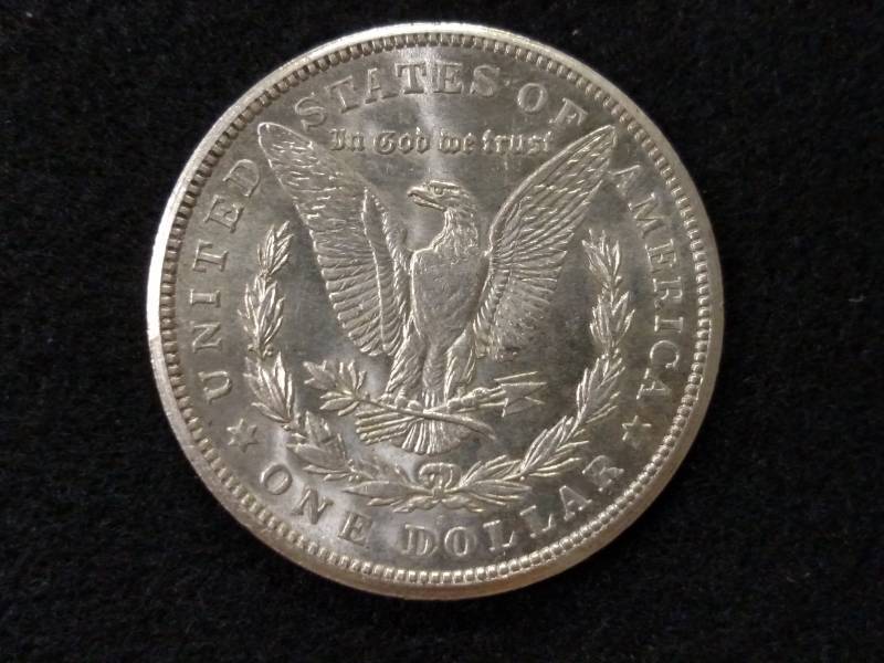 lot 22 image: 1921 S Morgan Silver Dollar...
