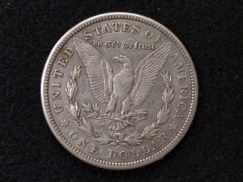 lot 23 image: 1921 S Morgan Silver Dollar...
