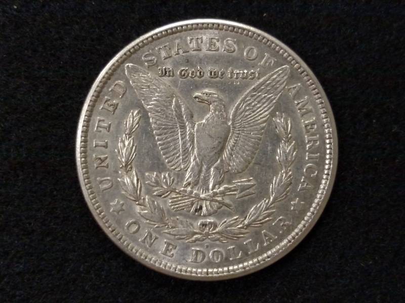lot 24 image: 1921 S Morgan Silver Dollar...