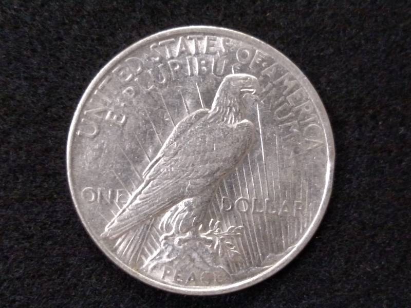 lot 27 image: 1922 Peace Silver Dollar...