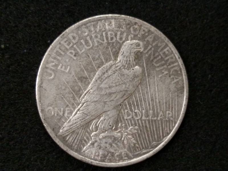 lot 39 image: 1923 Peace Silver Dollar...