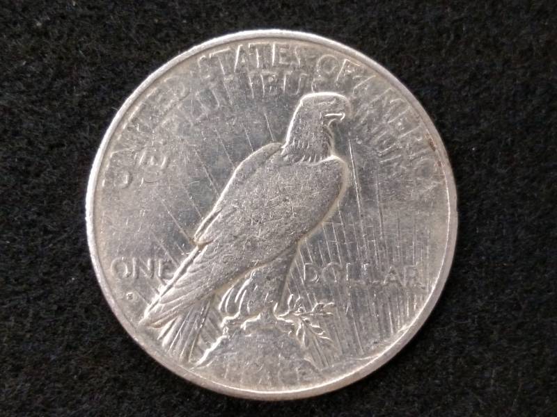 lot 52 image: 1935 S Peace Silver Dollar...