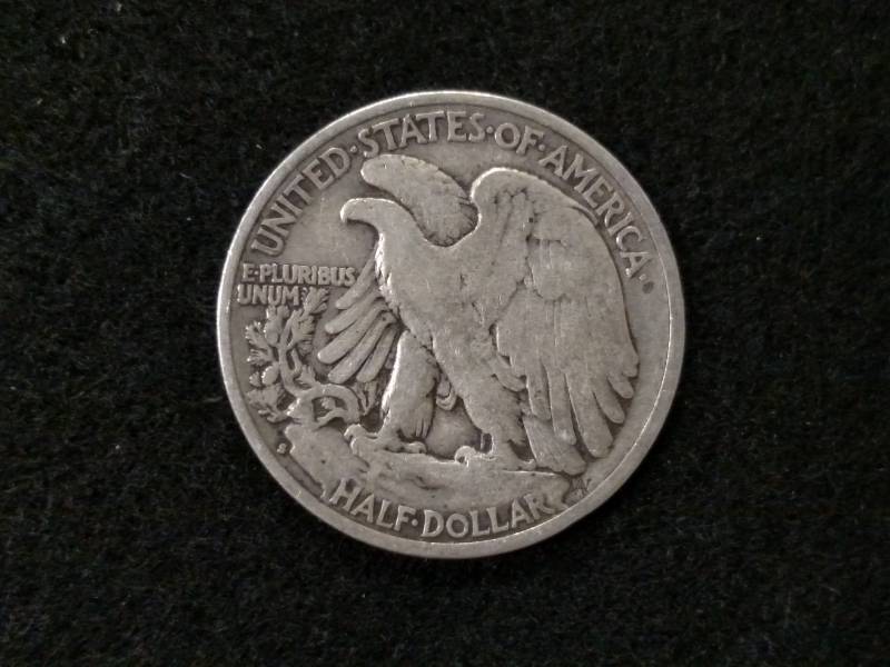 lot 60 image: 1941 S Walking Liberty Silver Half ...