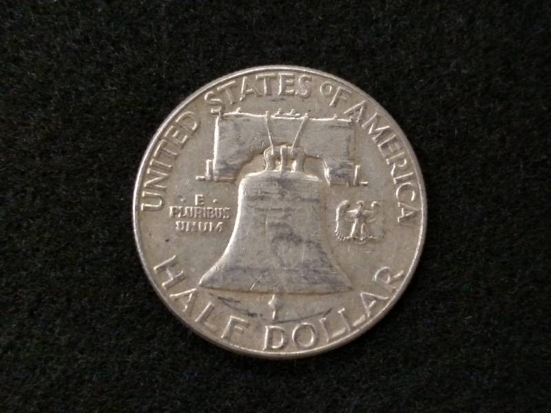 lot 83 image: 1962 Franklin Silver Half Dollar...