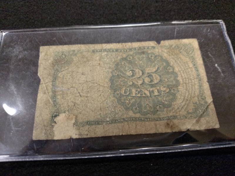 lot 104 image: 1874 Twenty Five Cents Fractional C...
